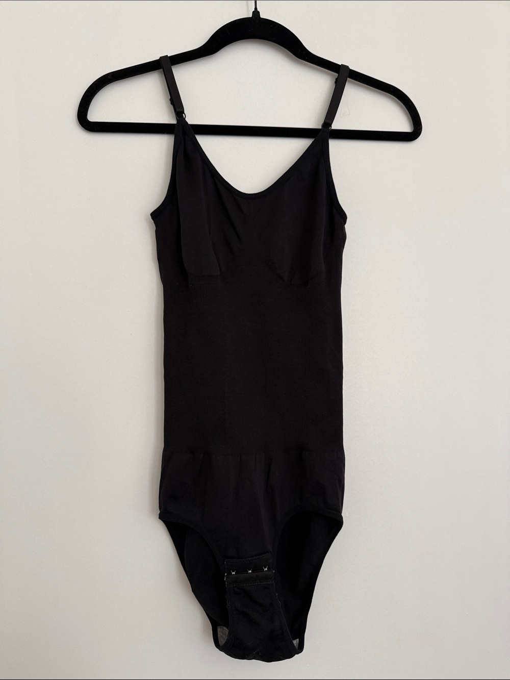 Amazon Women's Black Slimming Bodysuit with Adjustable Straps